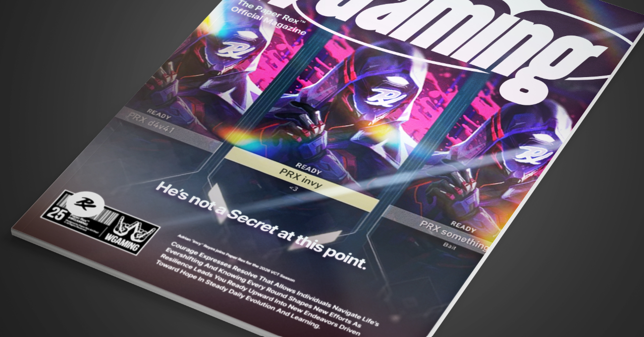 Paper Rex Completes 2026 VCT Roster with Invy Signing