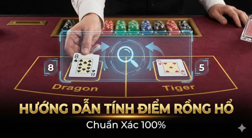Cách tính điểm Rồng Hổ Online chuẩn xác
