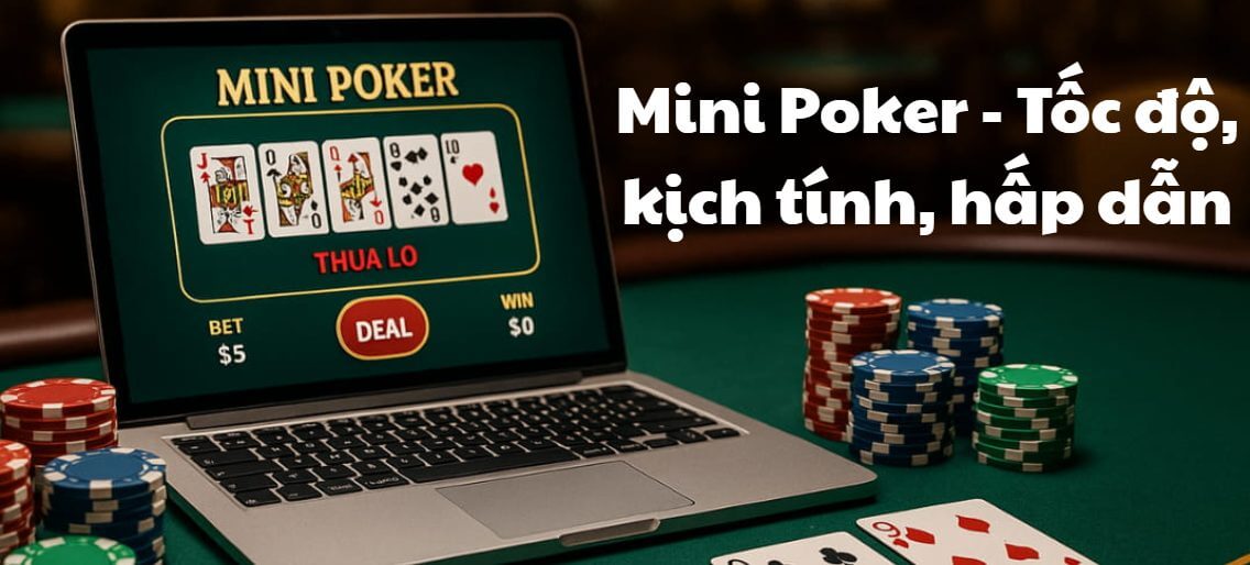 Mini Poker - Game bài tốc độ, kịch tính, hấp dẫn