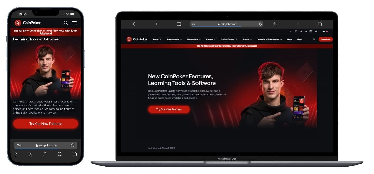 Coinpoker - meilleur casino en ligne Canada pour le poker