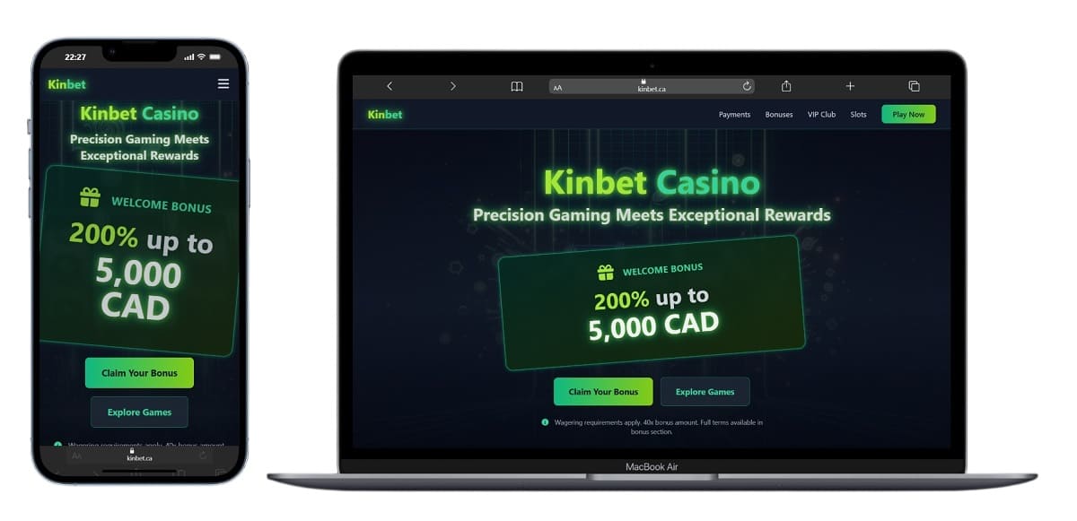 Kinbet - Casino en ligne Canada français