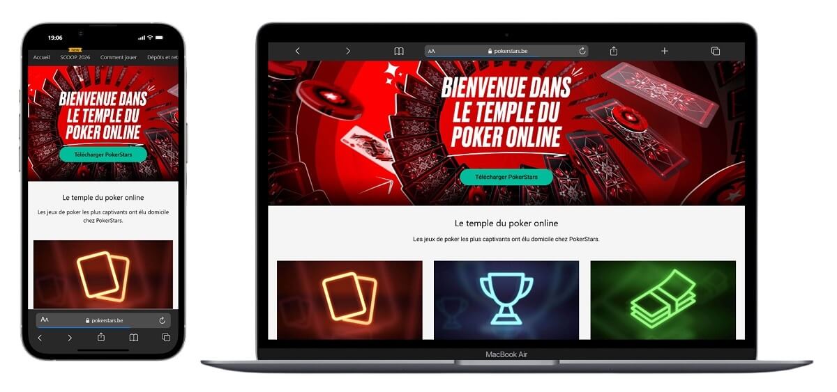 Pokerstars Belgique-