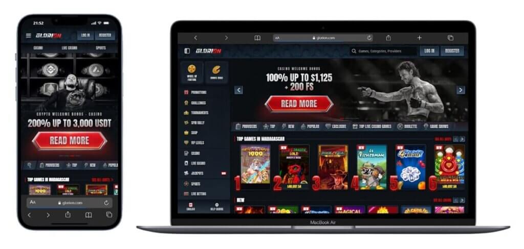 glorion casino - Casino en ligne Canada légal