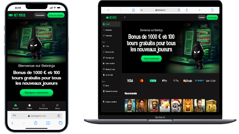 Betninja casino en ligne suisse