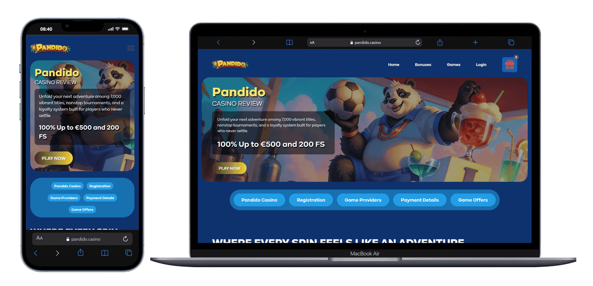 Pandido casino en ligne suisse