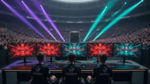 Leviatán Gaming competing at VCT Masters London 2026 grand final in packed Copper Box Arena
