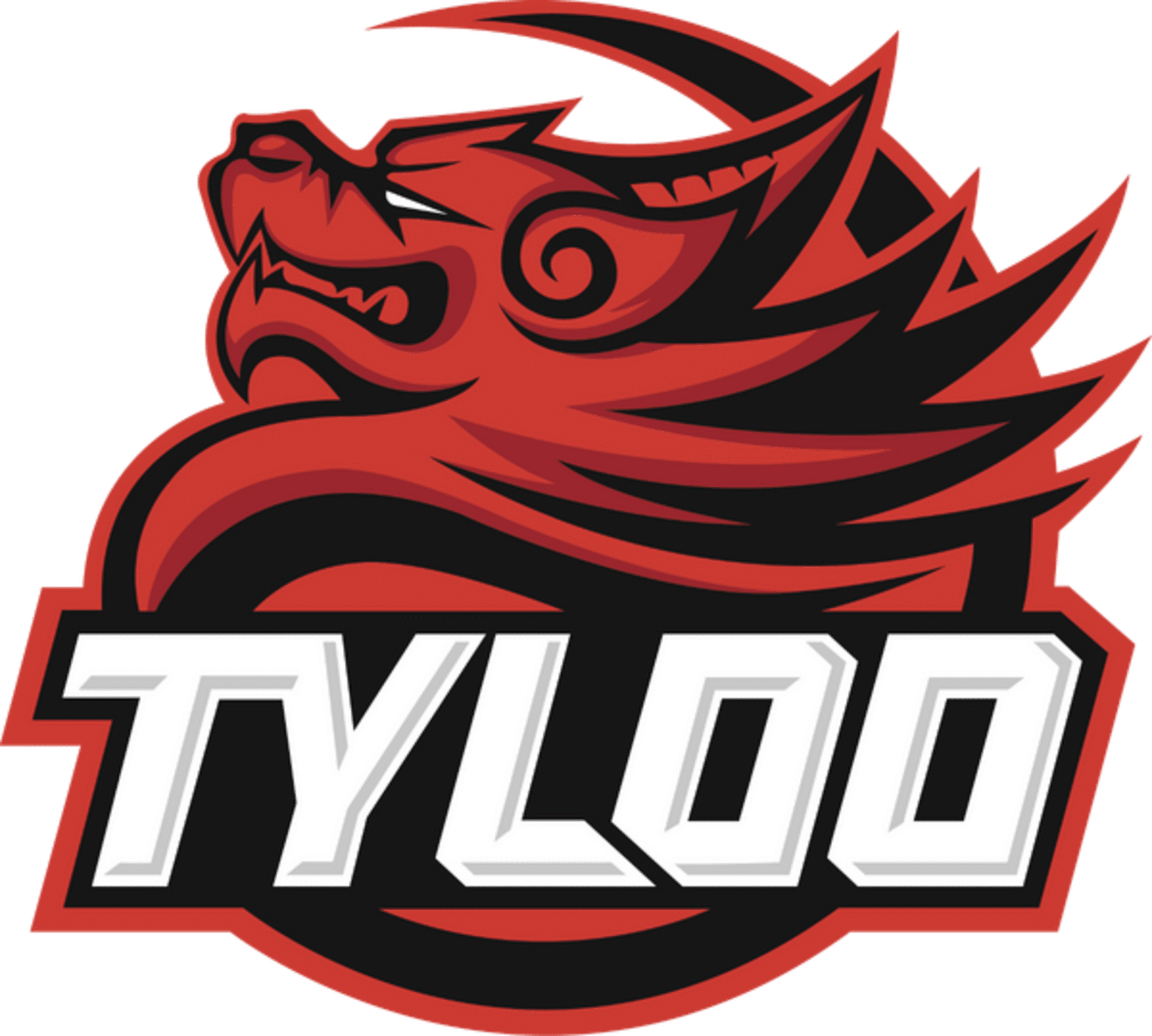Tyloo esports team logo featuring a red dragon design.