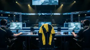 Empty fifth gaming station symbolizes MIBR’s roster dropping to four active players