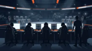 Esports team prepares for a tournament opener with a substitute coach stepping into the lineup